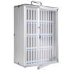 Wall-Mounted Aluminum Alloy Phone Storage Cabinet for 60 Phones view 1