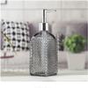 Clear Glass Soap and Lotion Dispenser with Stainless Steel Pump, 500 ml / 16.9 oz view 4