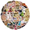 Funny Meme Stickers, 50-Piece Set for Laptops, Water Bottles, Luggage, Skateboards, Helmets, Phone Cases and More view 1