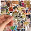 Funny Meme Stickers, 50-Piece Set for Laptops, Water Bottles, Luggage, Skateboards, Helmets, Phone Cases and More view 2
