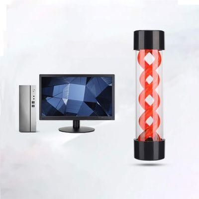 SPYMINNPOO 200 mm G1/4 PC Water Cooling Reservoir, Red