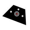 HNsdsvcd Golf Target Cloth Replacement Practice Training Target view 1