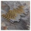 FonFou 50-Piece Titanium-Coated HSS High-Speed Steel Drill Bit Set for Metal and Woodworking view 3