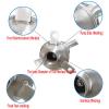 Stainless Steel Manual Hand Well Pump with 1 PU Bowl view 4