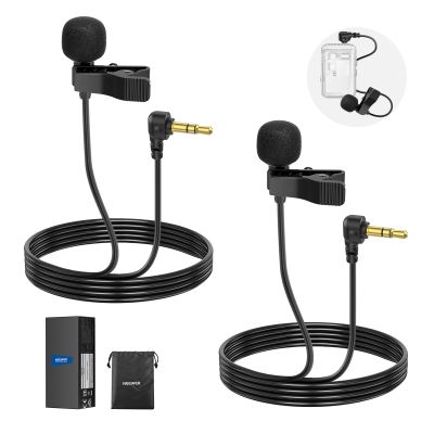 NEEWER Mini Lavalier Microphones (2-Pack), LM5