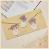 HAJHI Dried Flower Wax Seal Stickers, 30 pcs, Purple-A view 4
