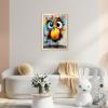 QENSPE 5D Diamond Painting Kit, Colorful Abstract Bird, 30 x 40 cm view 3
