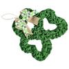Cabilock St. Patrick’s Day Shamrock Hanging Wreath Decoration view 1