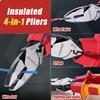 1000V Insulated Linesman's Pliers, 9-Inch Combination Pliers with Wire Crimper, Stripper & Cutter view 4