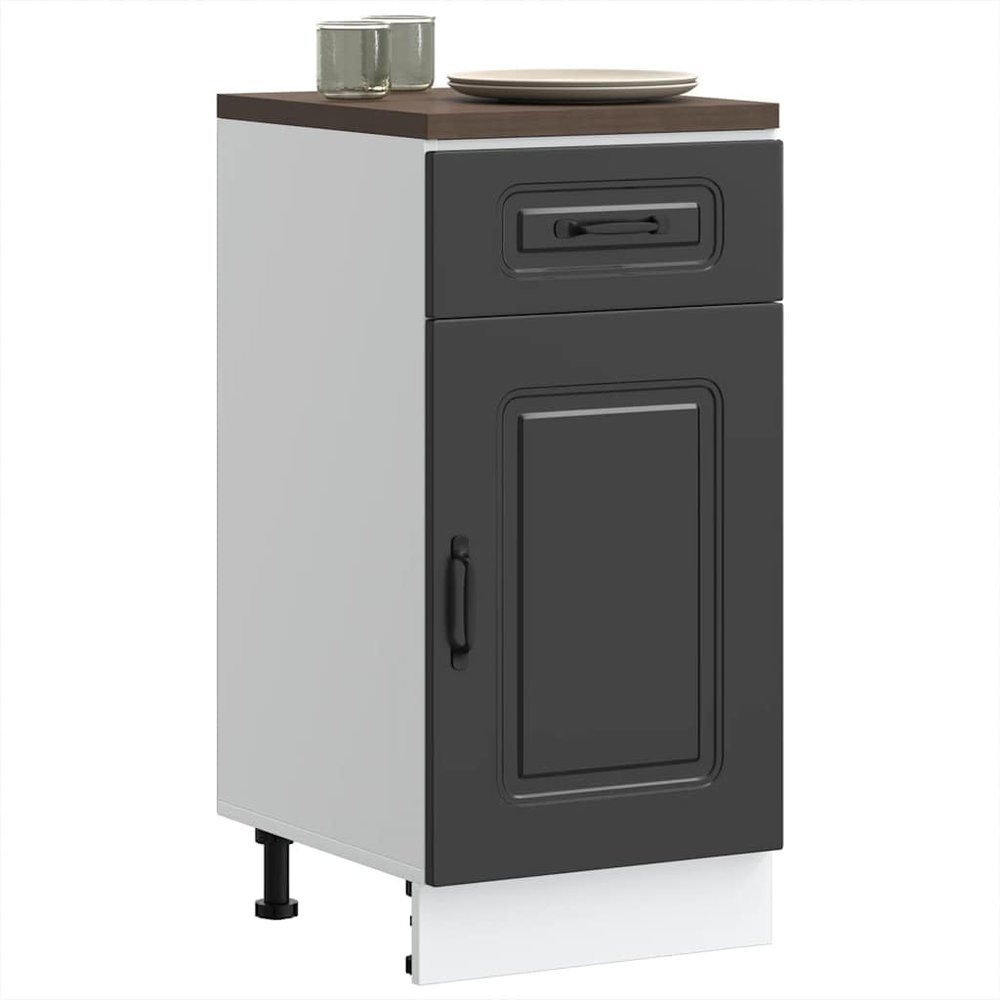 Item Kalmar Black Kitchen Base Cabinet
