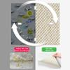 Yinghesheng Non-Slip Bathtub Mat 45 x 75 cm, PVC Shower Mat with Vintage Painting Pattern view 2