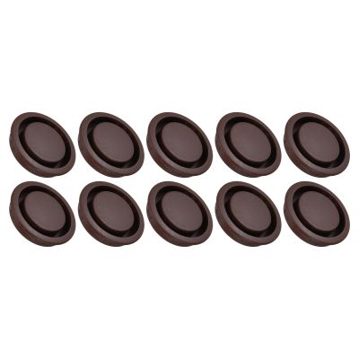 PATIKIL Round Vent Cover, 50 mm/2 in, 10-Pack, Brown