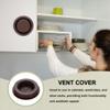 PATIKIL Round Vent Cover, 50 mm/2 in, 10-Pack, Brown view 4
