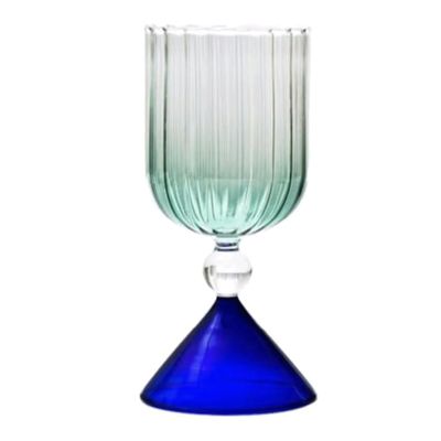 Gradient Party Wine Glass, Hand-Blown, 150/220/250 ml