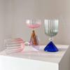 Gradient Party Wine Glass, Hand-Blown, 150/220/250 ml view 3