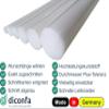 diconfa POM Natural Round Rod, Custom Cut — 80 mm × 250 mm view 3