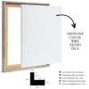 NB Akzent XXL Shadow Gap Frame 90 x 100 cm, Wild Oak view 2