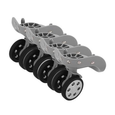 JUMPLAWN 2 Pairs Swivel Luggage Wheels with Ball Bearings