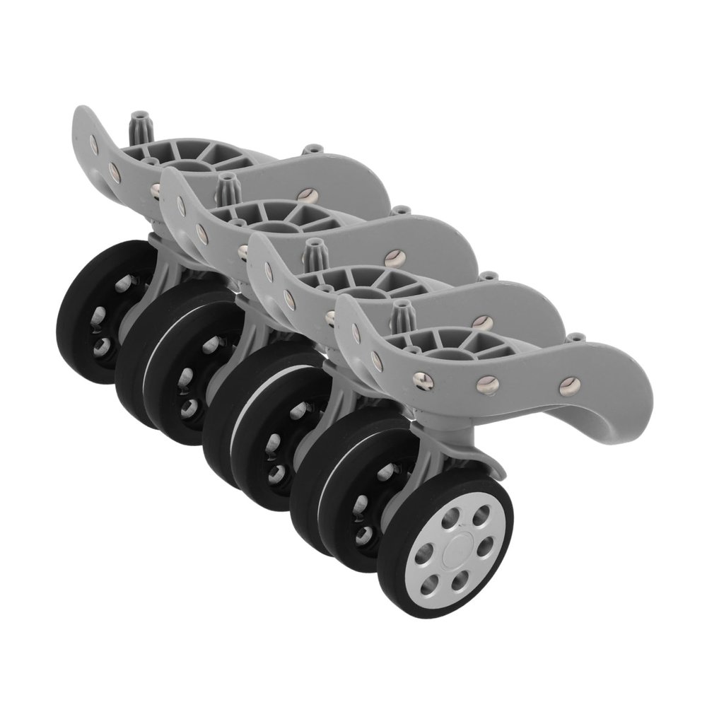 JUMPLAWN 2 Pairs Swivel Luggage Wheels with Ball Bearings