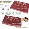 LyzqxHL Chinese Chess and Checkers Travel Set with Crystal Board, Xiangqi (35 mm) view 3