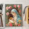 5D Diamond Painting Kit, XXL Jesus Design, 100 x 135 cm view 3
