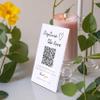 Pahdecor Personalized Wedding Card with QR Code view 2