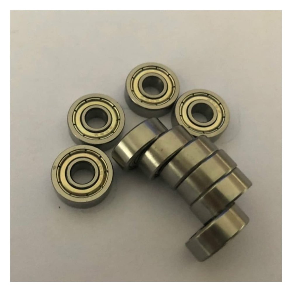 50-Piece Replacement Bearing Set, 52/52-2 638/2X2 Deep-Groove Ball Bearings, 2 × 5 × 2.5 mm