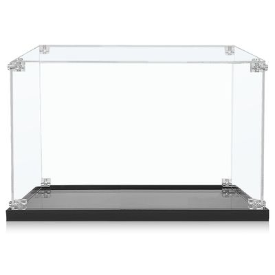 ICUANUTY Acrylic Display Case for LEGO 75330 Jedi Training on Dagobah Diorama Set with Luke Skywalker, 31 x 20 x 21 cm (Display Case Only)