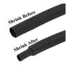 ERQIAO Braided PET Cable Sleeve, Heat-Shrink Tubing, 4–30 mm, Insulating, Flame-Retardant, PET, Automotive, Organizer, Wire-Wrap Protection, Orange, 20 mm × 5 m view 2