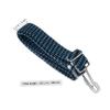 6 Blue Bungee Cords with Hooks and Metal Buckles view 2