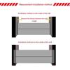 Flood Protection Barrier for Garages, Doors, Basements & Sliding Doors, 20 x 120 cm view 2