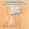 Metal Thumb Grip Shoe Cover for X100F, X100T, X70, X-E3, X-A1, X-A2, X-A3, X-A5, X-M1, XA3, XE3, Silver view 4
