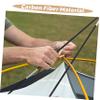 Replacement Tent Poles, 2-Pack, 3.4 m, Black Carbon Fiber, for Outdoor Use view 3