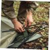 Replacement Tent Poles, 2-Pack, 3.4 m, Black Carbon Fiber, for Outdoor Use view 4