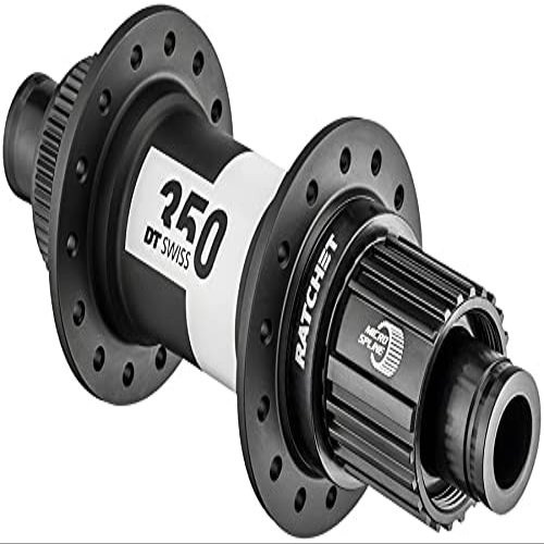 DT Swiss RR Hub DT 350, 24-Hole, 142 x 12 mm, Center Lock, Micro Spline