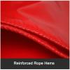 Waterproof PVC Tarp 4 x 5 m, 500 g/m, Reinforced Corners view 3