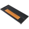 Ebony Inkstone Tea Tray, Natural Black Gold Stone, 90 x 38 x 3 cm view 1