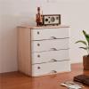 Wooden Desktop Storage Box with Lockable Drawers, Office Organizer and Filing Cabinet for A4 Documents view 1
