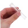 TOPPERFUN Transparent Plastic Test Tubes with Lids, Sealable, 25 Caps, Portable for Lab and Home view 4
