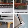 Aluminum Alloy Swing Door with Spring Hinges, 40 x 55 cm view 4