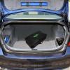 Black Oxford Fabric EV Charging Cable Storage Bag view 3