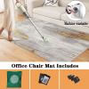 Office Chair Floor Mat for Hard Floors and Carpet, 100 x 120 cm view 3