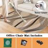 Floor Protection Mat for Office, Computer, and Gaming Chairs, 80 x 120 cm view 3