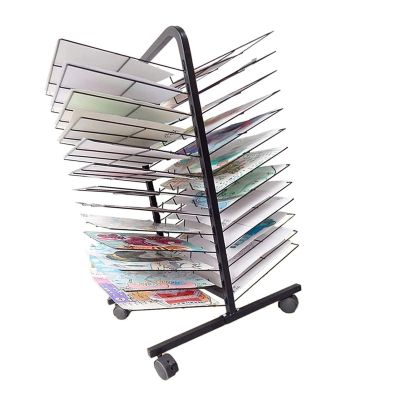 Metal Art Drying Rack and Display Storage Rack, 26-Tier