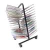 Metal Art Drying Rack and Display Storage Rack, 26-Tier view 1
