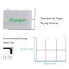 Metal Art Drying Rack and Display Storage Rack, 26-Tier view 4