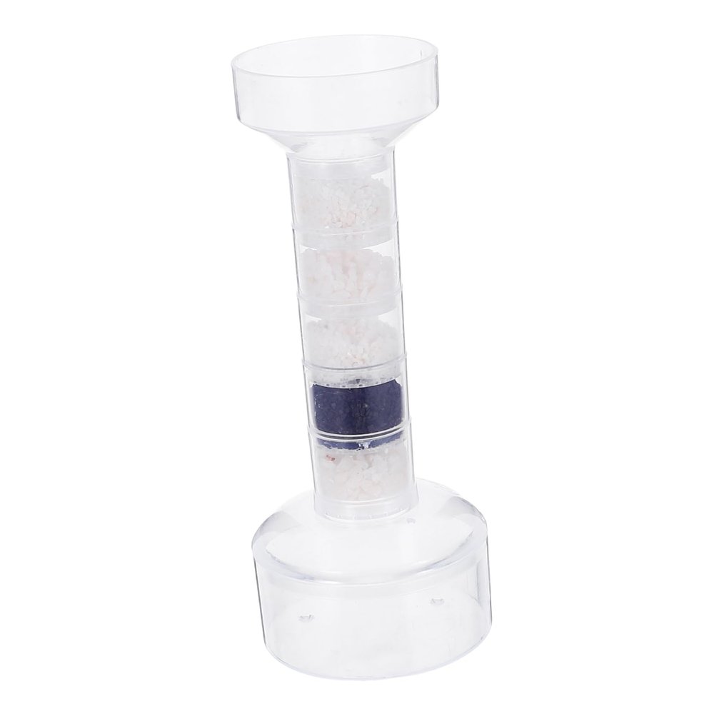 BUGUUYO Water Filter Carbon Granules Natural Science Experiment Kit for Portable Mini Filter with PS Sand and Classroom Use