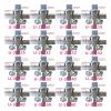 YANGC M8 Square Tube Fastener, Weld-Free Fixed Clamp, Galvanized Clevis Steel Tube Connector Clip (M8-40x40) view 4