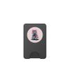 Coquette Bow Zombie Spooky Halloween Mom Mother's Day Pink PopSockets PopWallet for MagSafe view 2