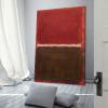 Mark Rothko Abstract Expressionism Color Field (Black and White) Minimalist Poster, Fine Art Print, Wall Art, 30 x 45 cm view 3